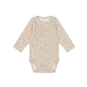 Jamie Kay Cotton Long Sleeve Bodysuit in Chloe Floral Tofu